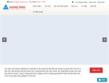 Tablet Screenshot of khangminhauto.com.vn